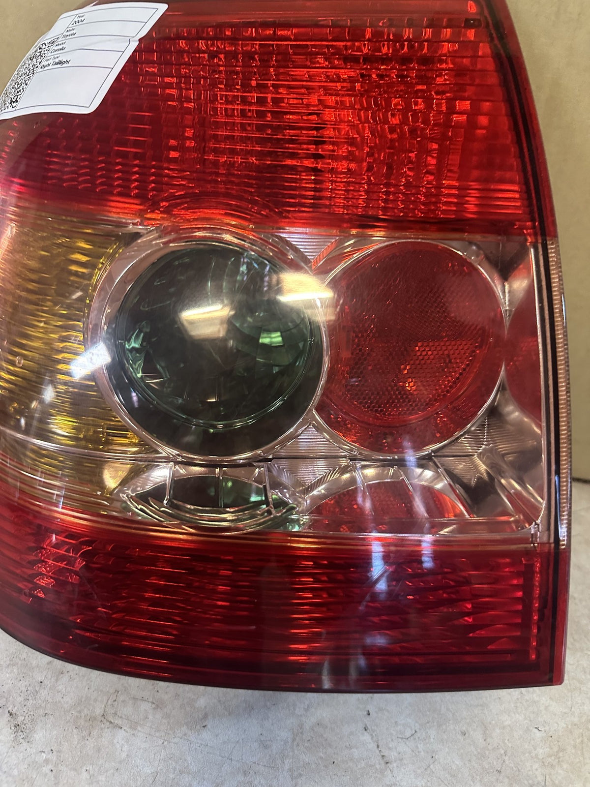 2004 Toyota Corolla - Right Taillight