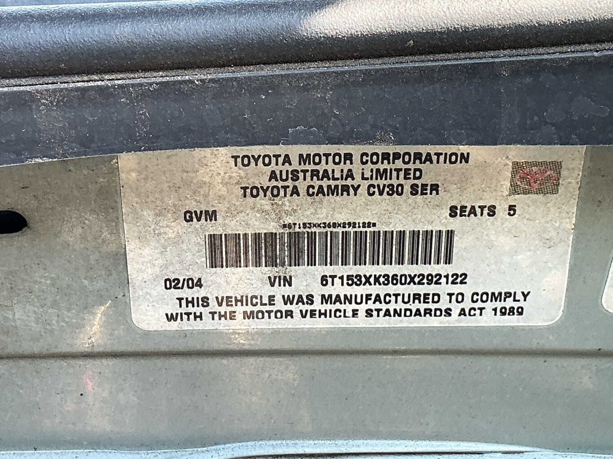 2004 Toyota Camry Altise XV30