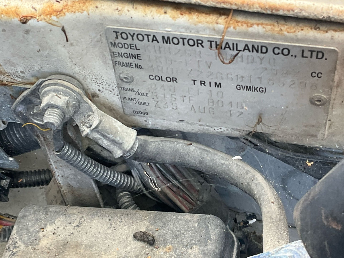 2012 Toyota Hilux N70