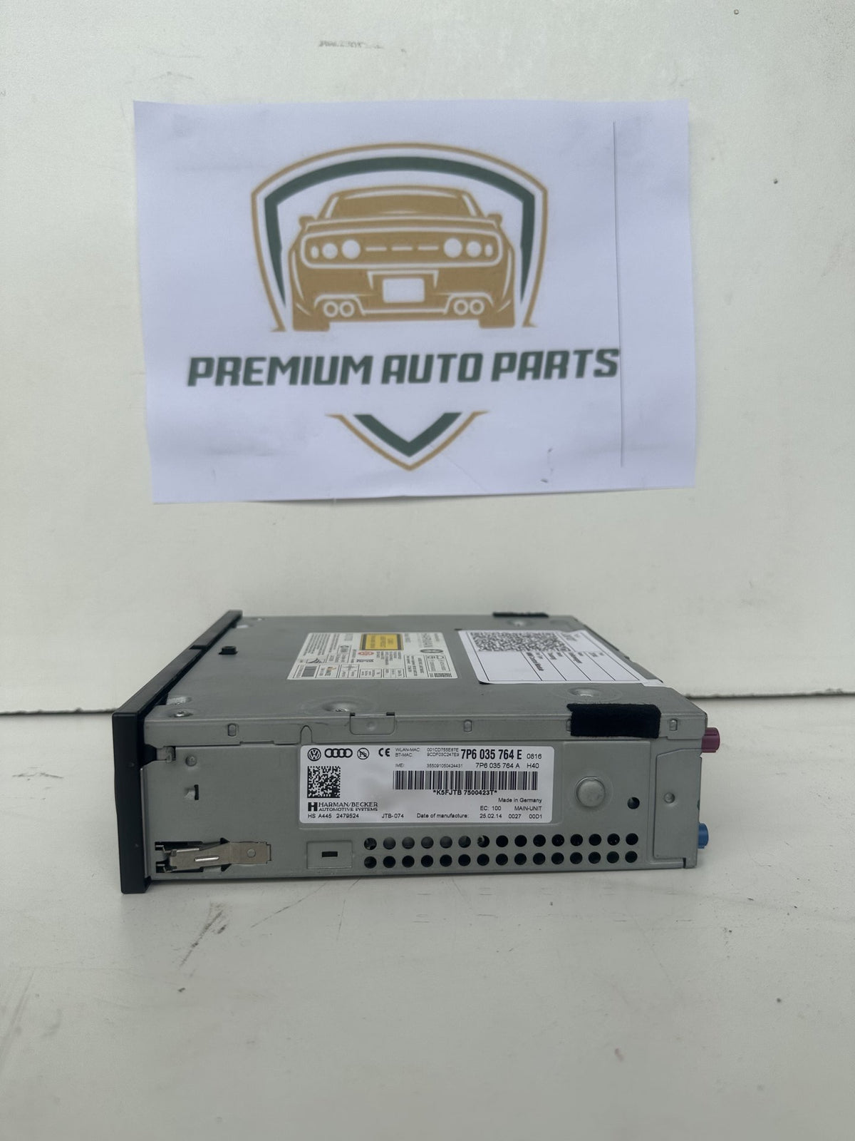 2010-2018 Volkswagen Touareg MK2- 7P SUV MMI Control Module 7P6035764E