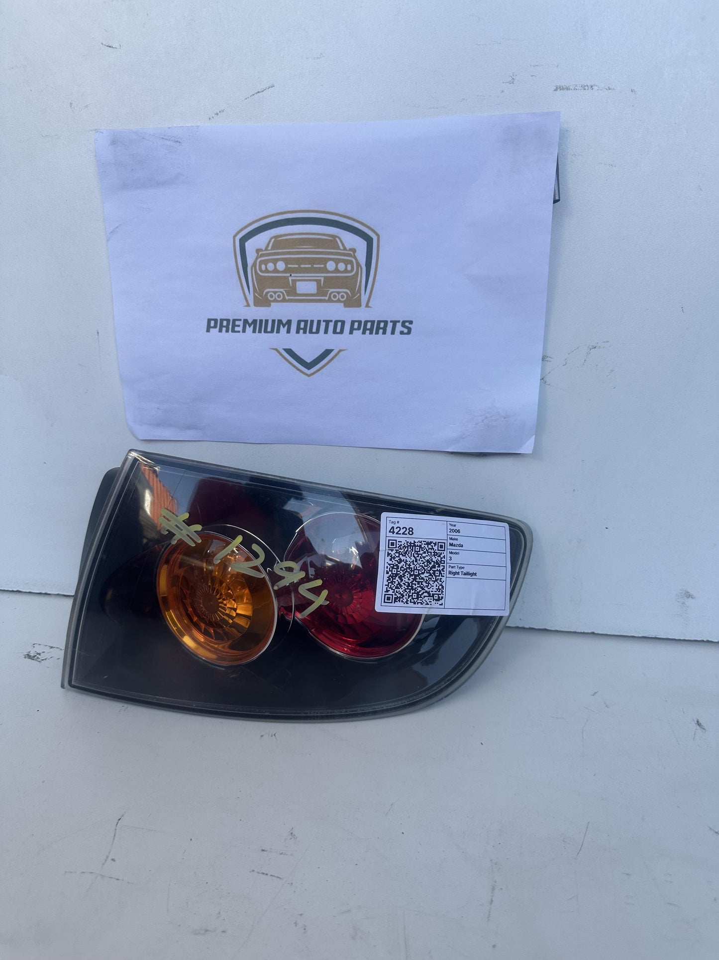 2006  BK10F1 Right Taillight