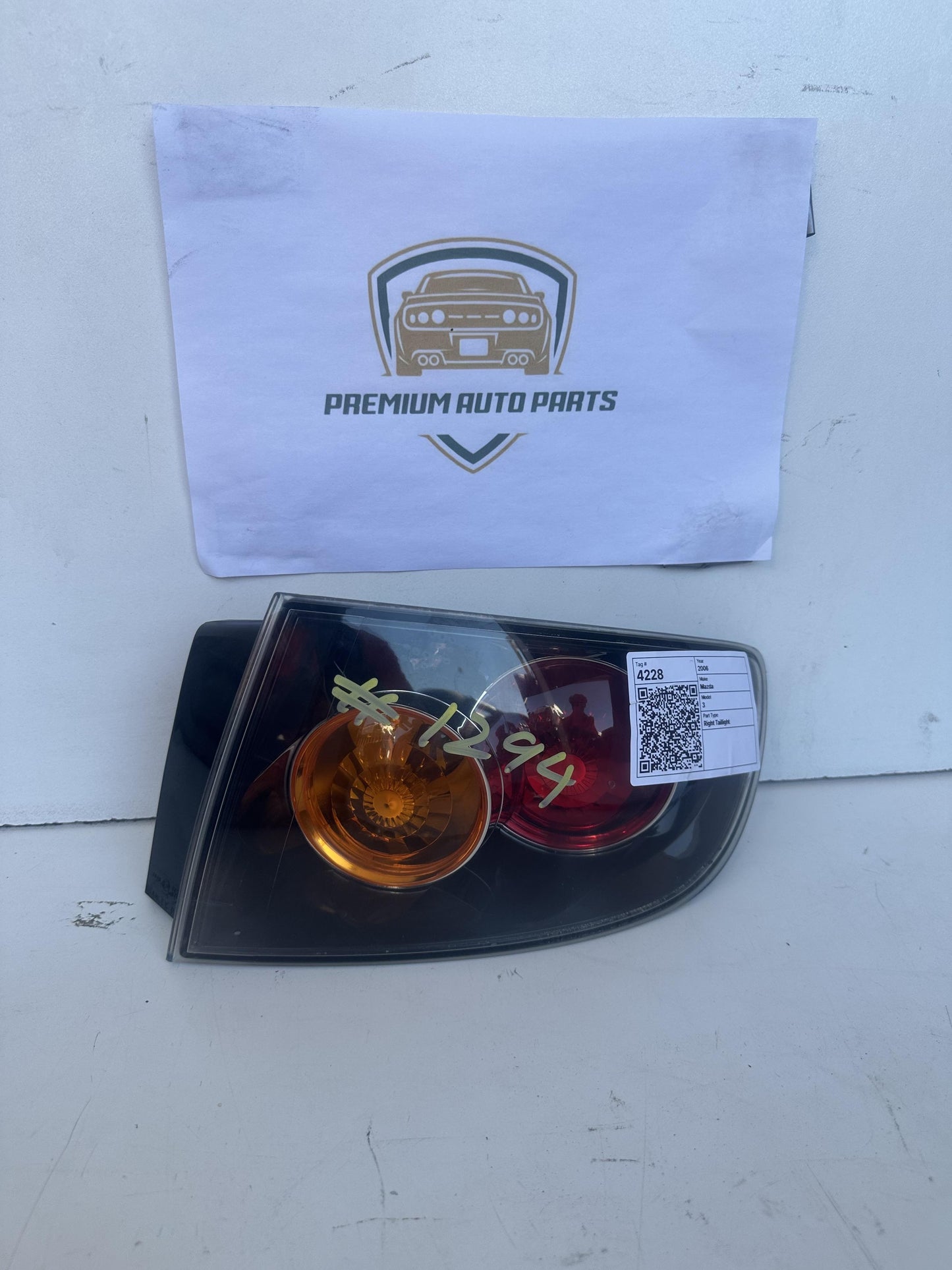 2006  BK10F1 Right Taillight