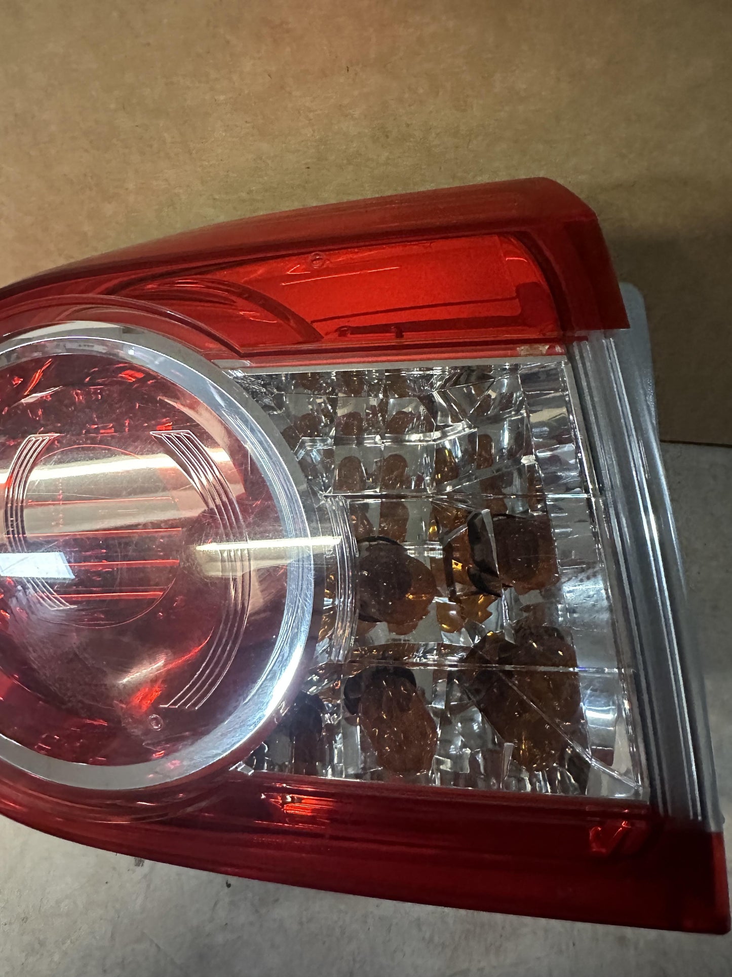 2012  Corolla Left Taillight