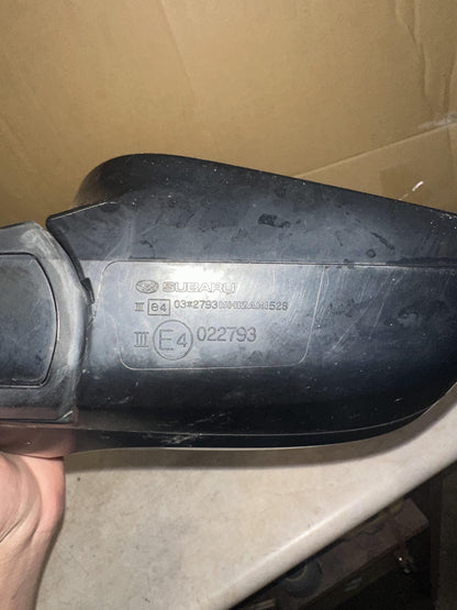 2010  Forester Right Door Mirror