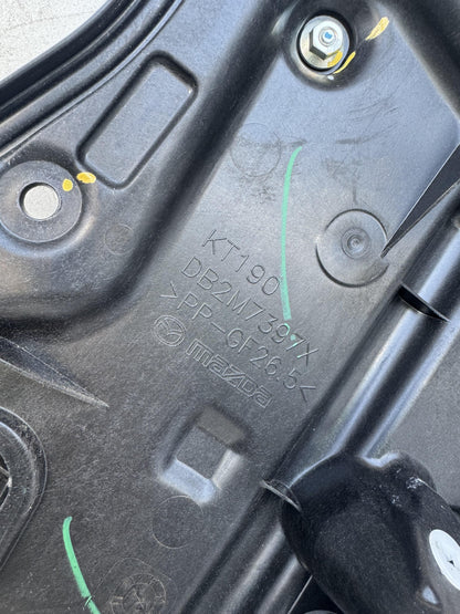 2015   Left Rear Window Regulator/Motor