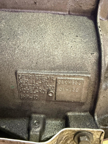 2013  F30 Transmission