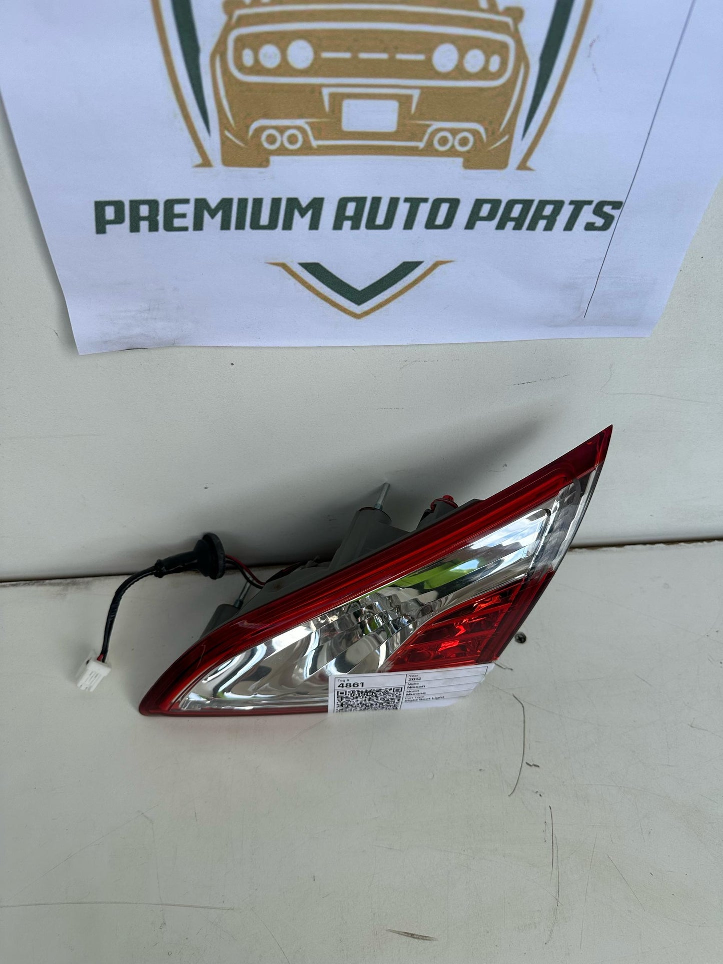 2012 Nissan MuranoII Z51 Right Boot Light