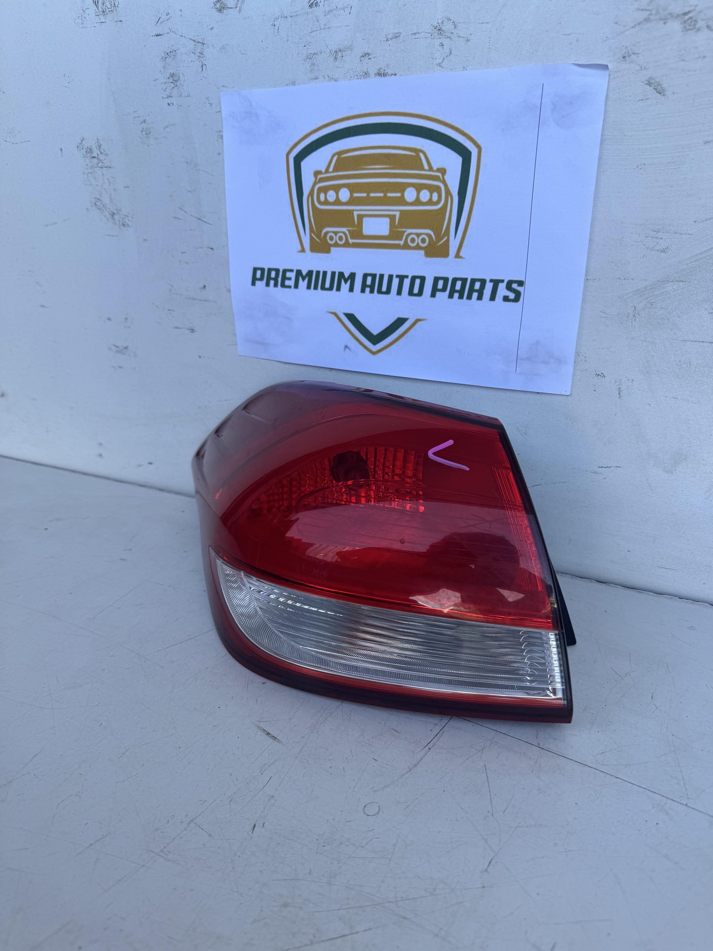 2014   Left Taillight