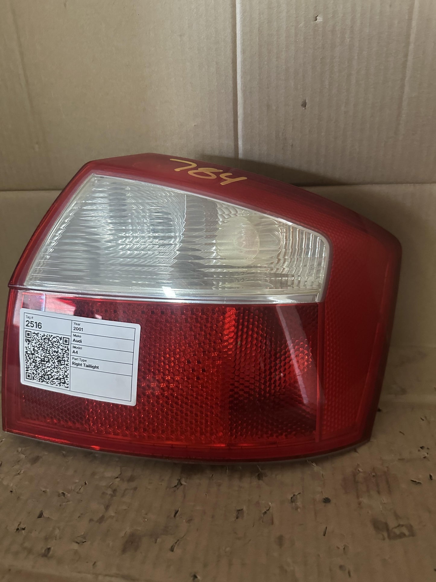 2001  B6 Right Taillight