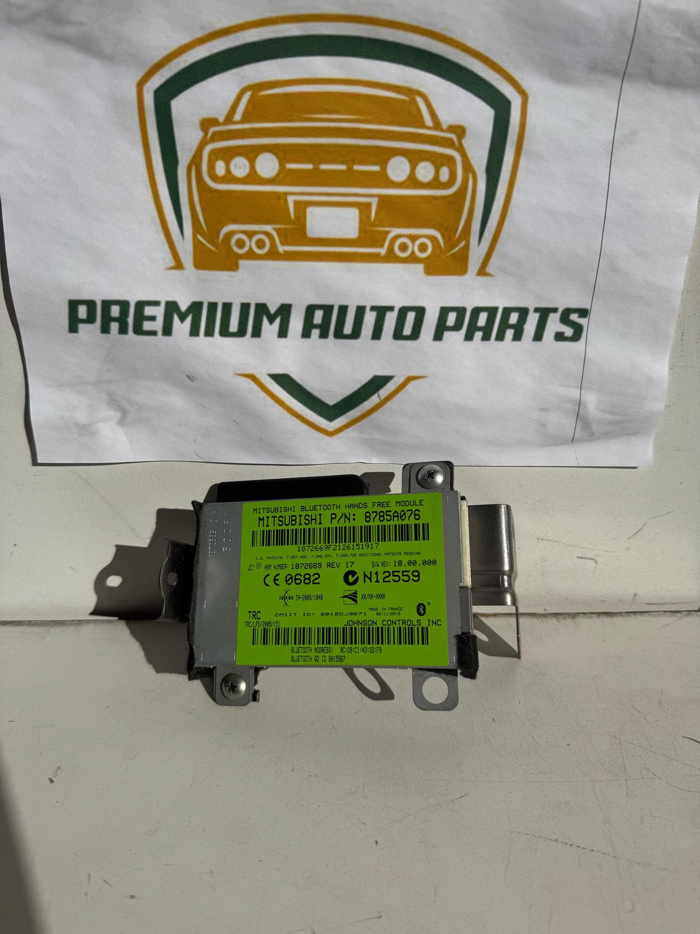 2015   BLUETOOTH HANDS FREE MODULE