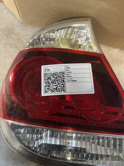 2006   Left Taillight