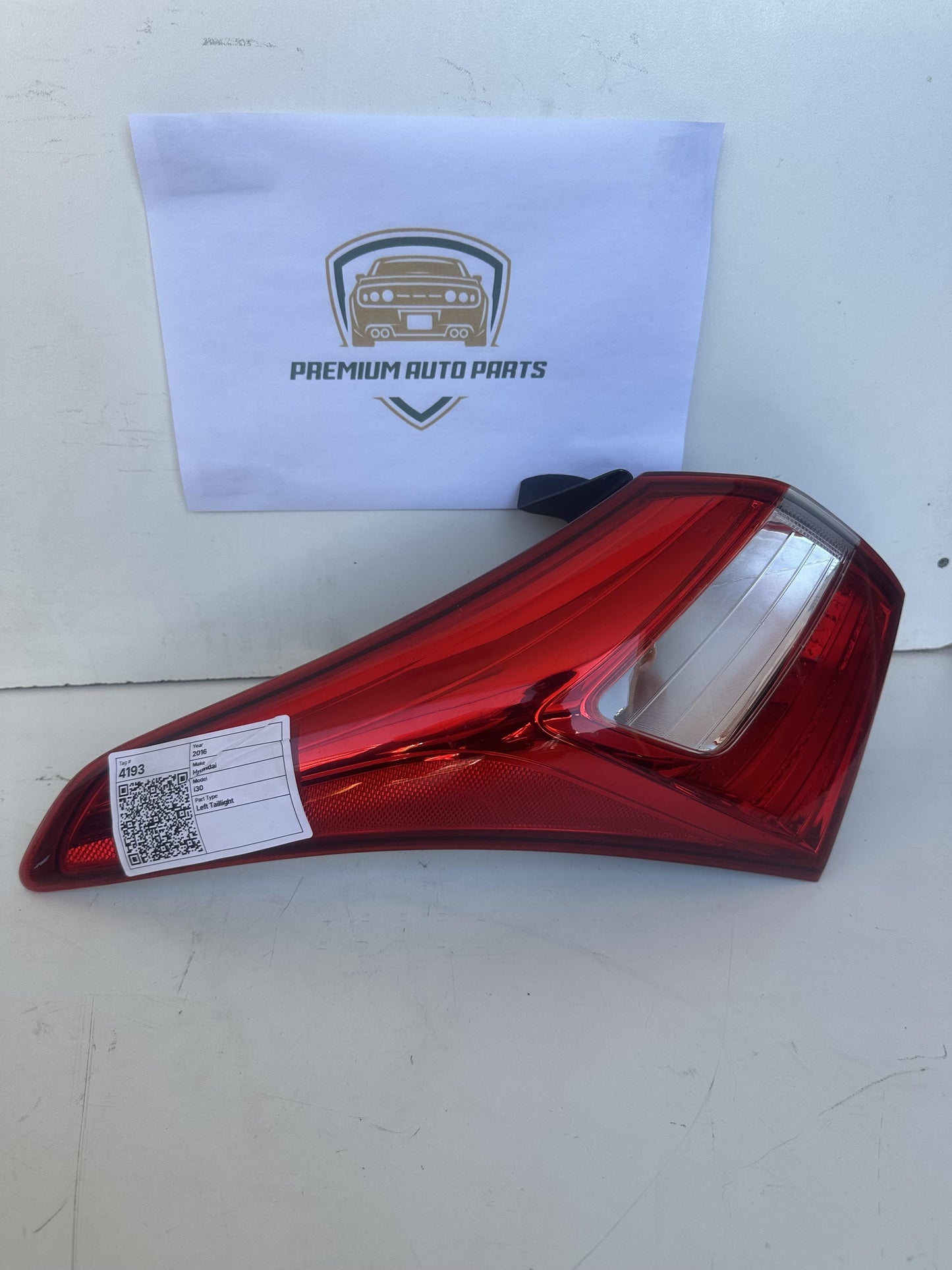 2016   Left Taillight