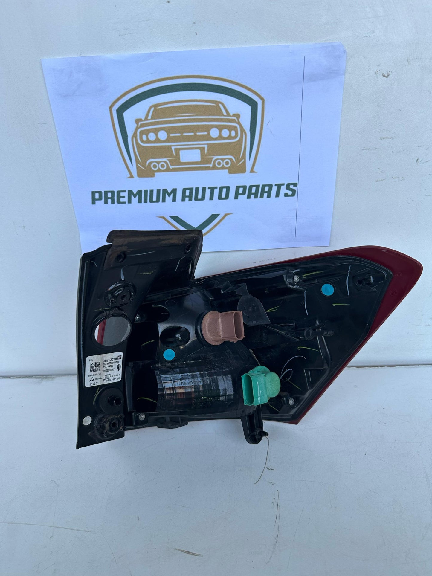 2019  EQ Left Taillight