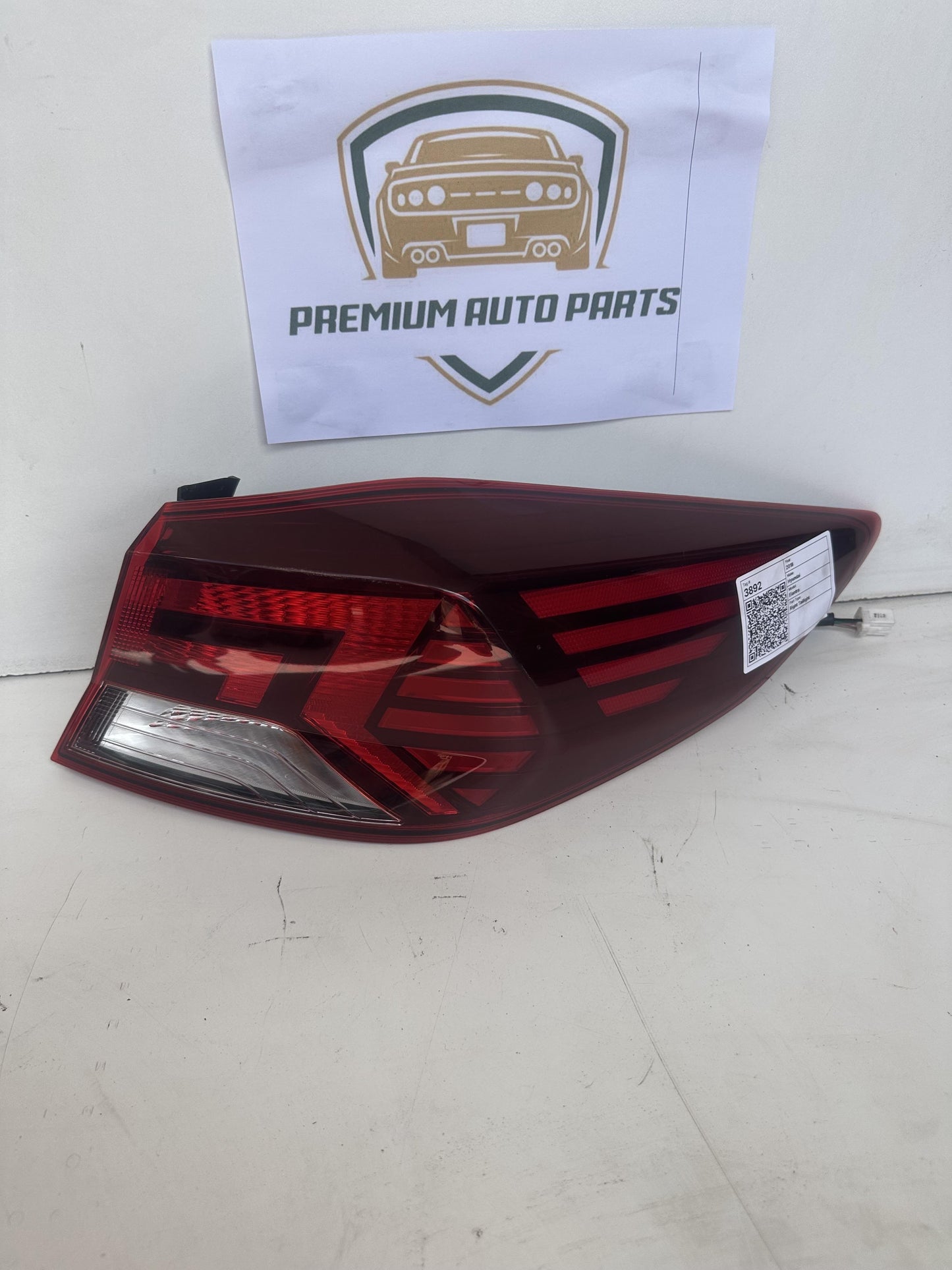 2018   Right Taillight