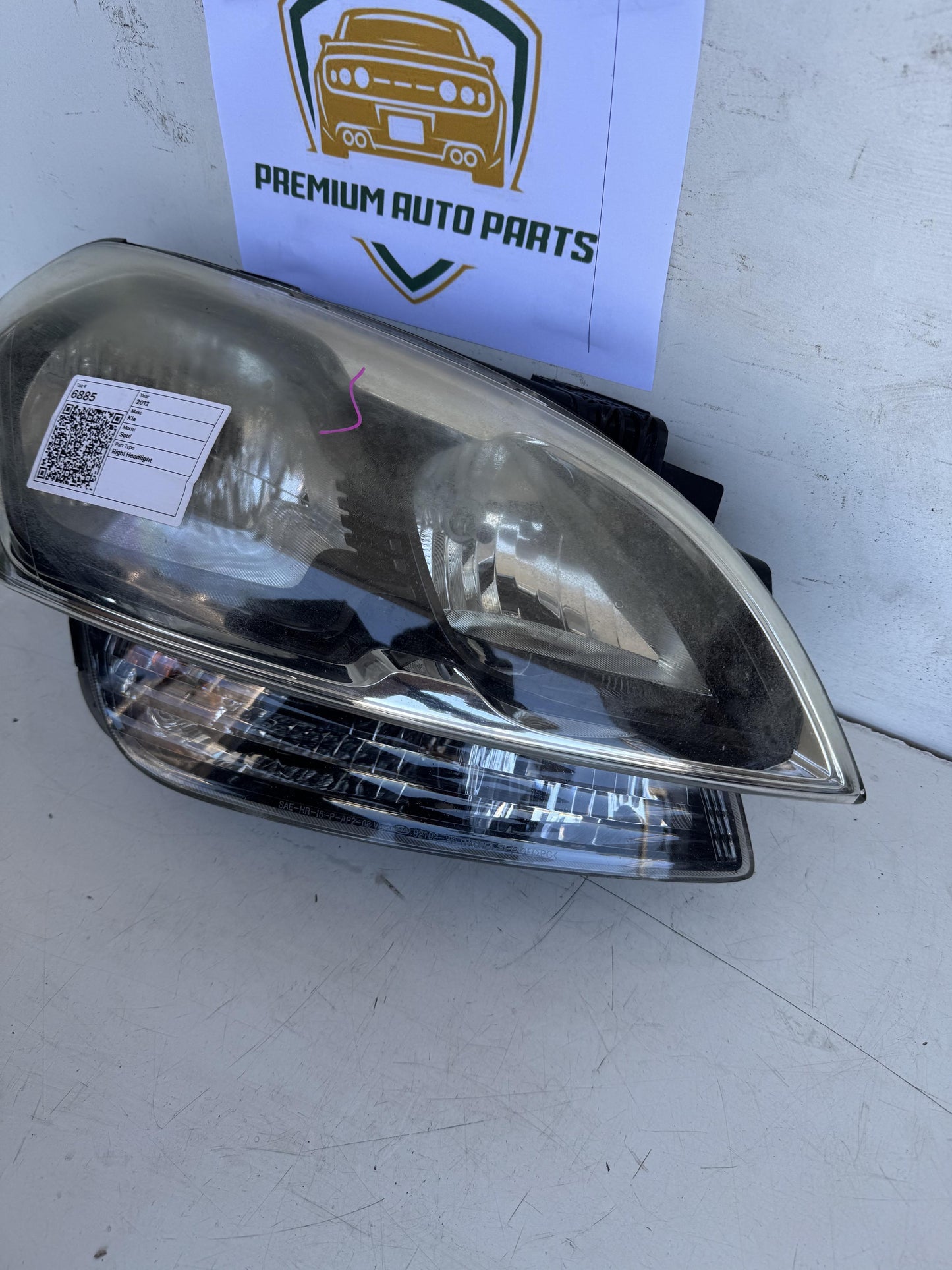 2012  I AM Right Headlight