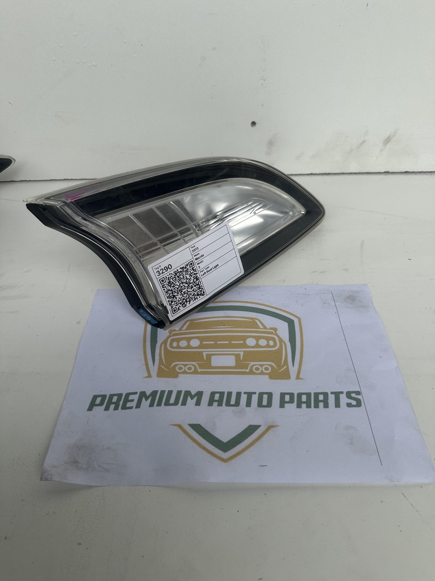 2013  II BL Left Boot Light