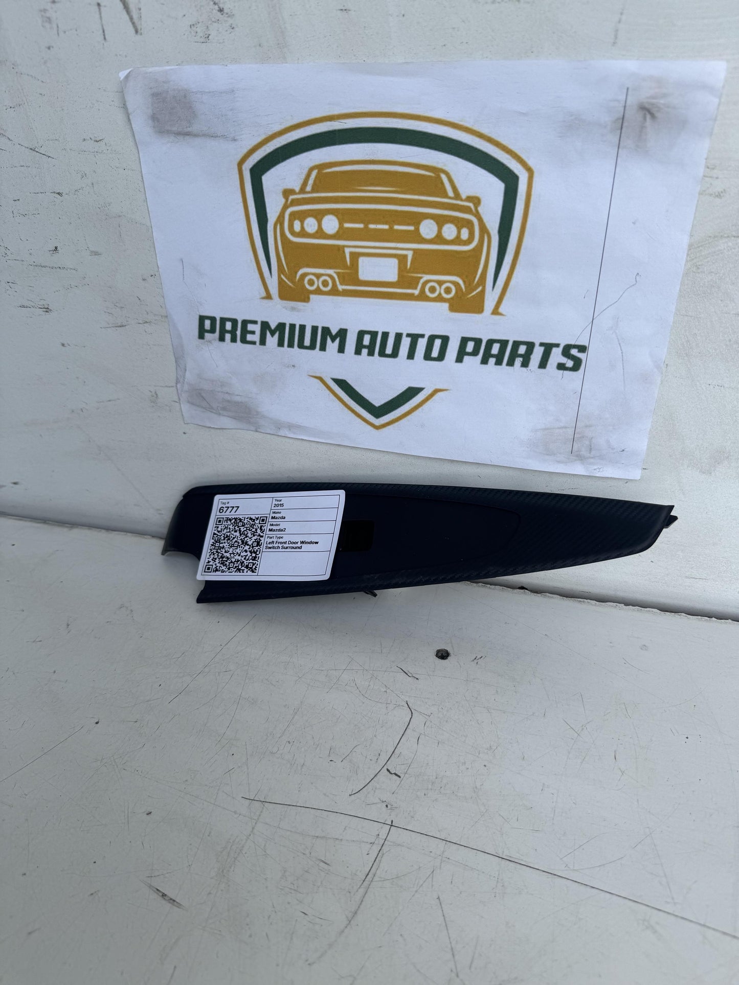 2015   Left Front Door Window Switch Surround