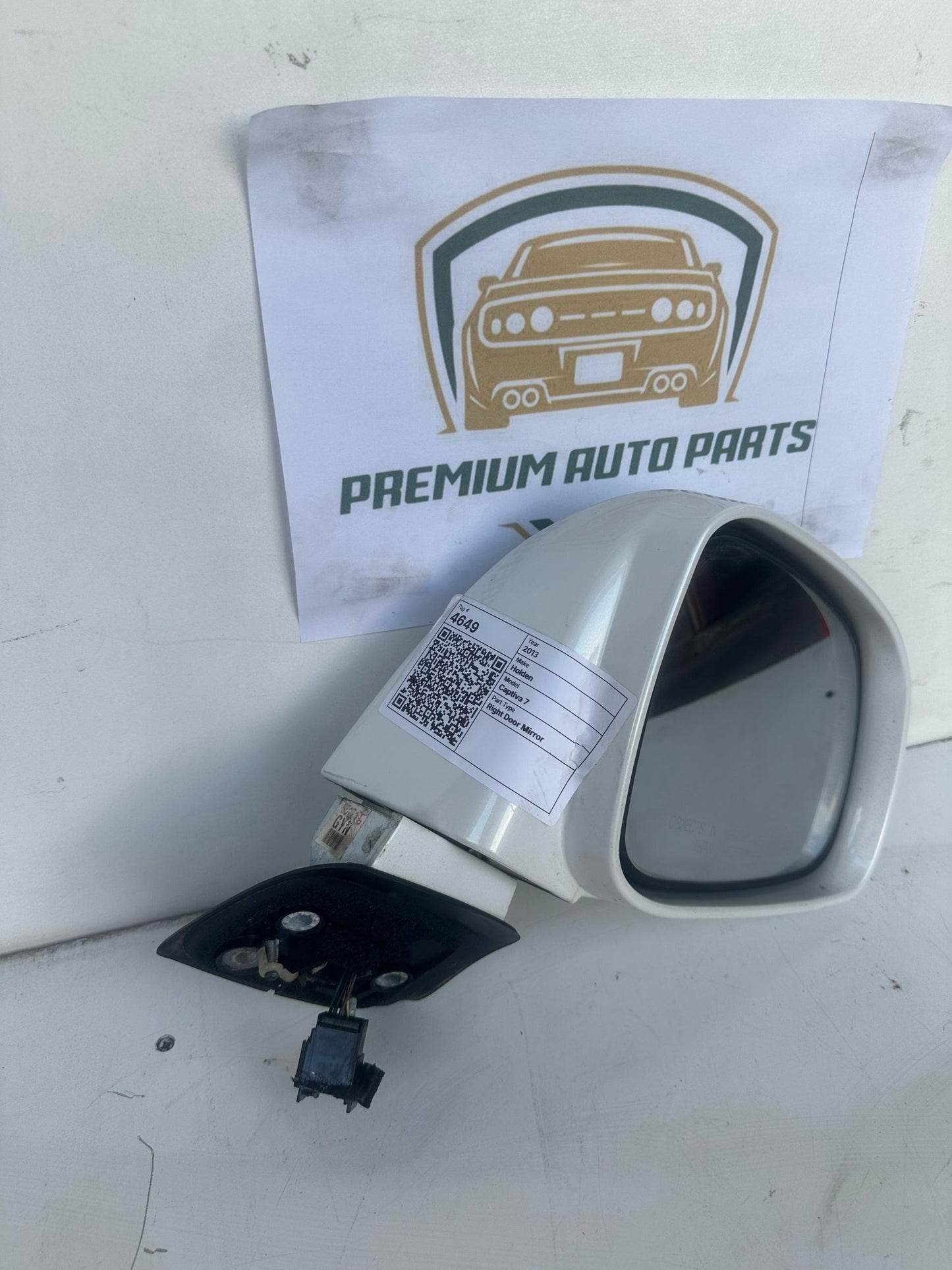 2013   Right Door Mirror