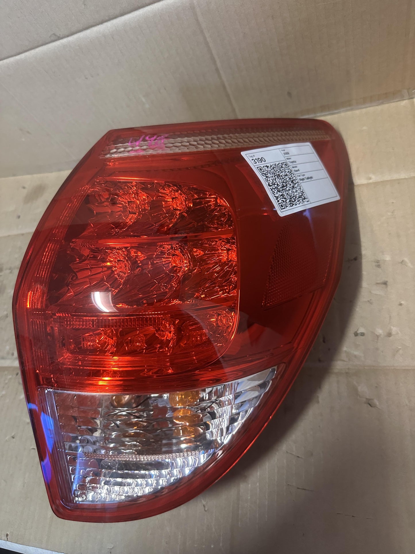 2008   Right Taillight