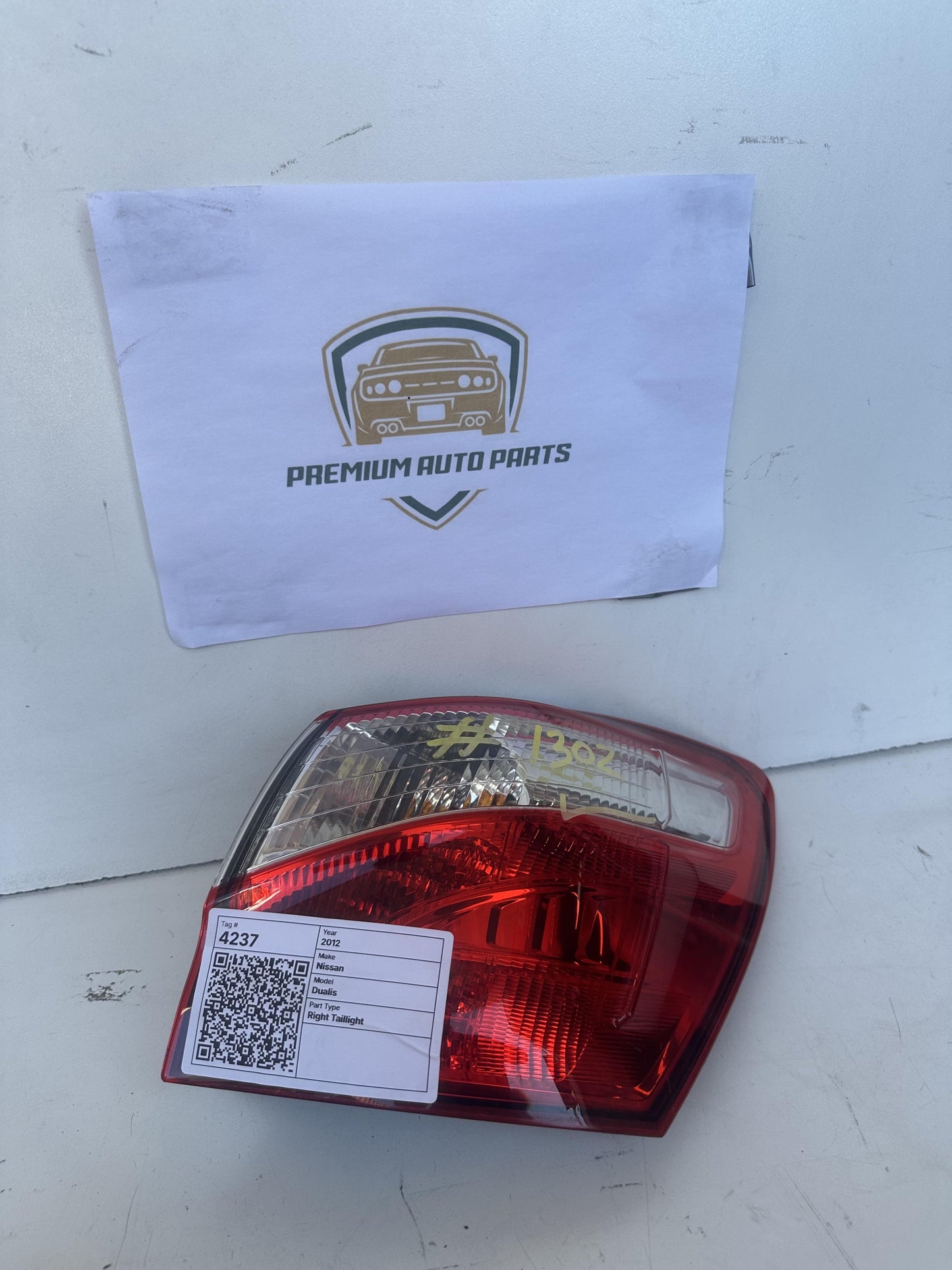 2012   Right Taillight