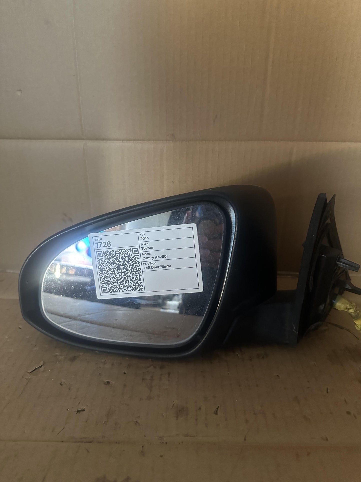 2014  Camry Asv50r Left Door Mirror