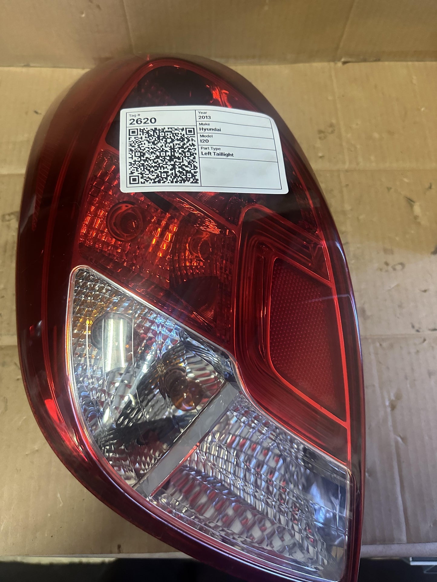 2013  PB Left Taillight
