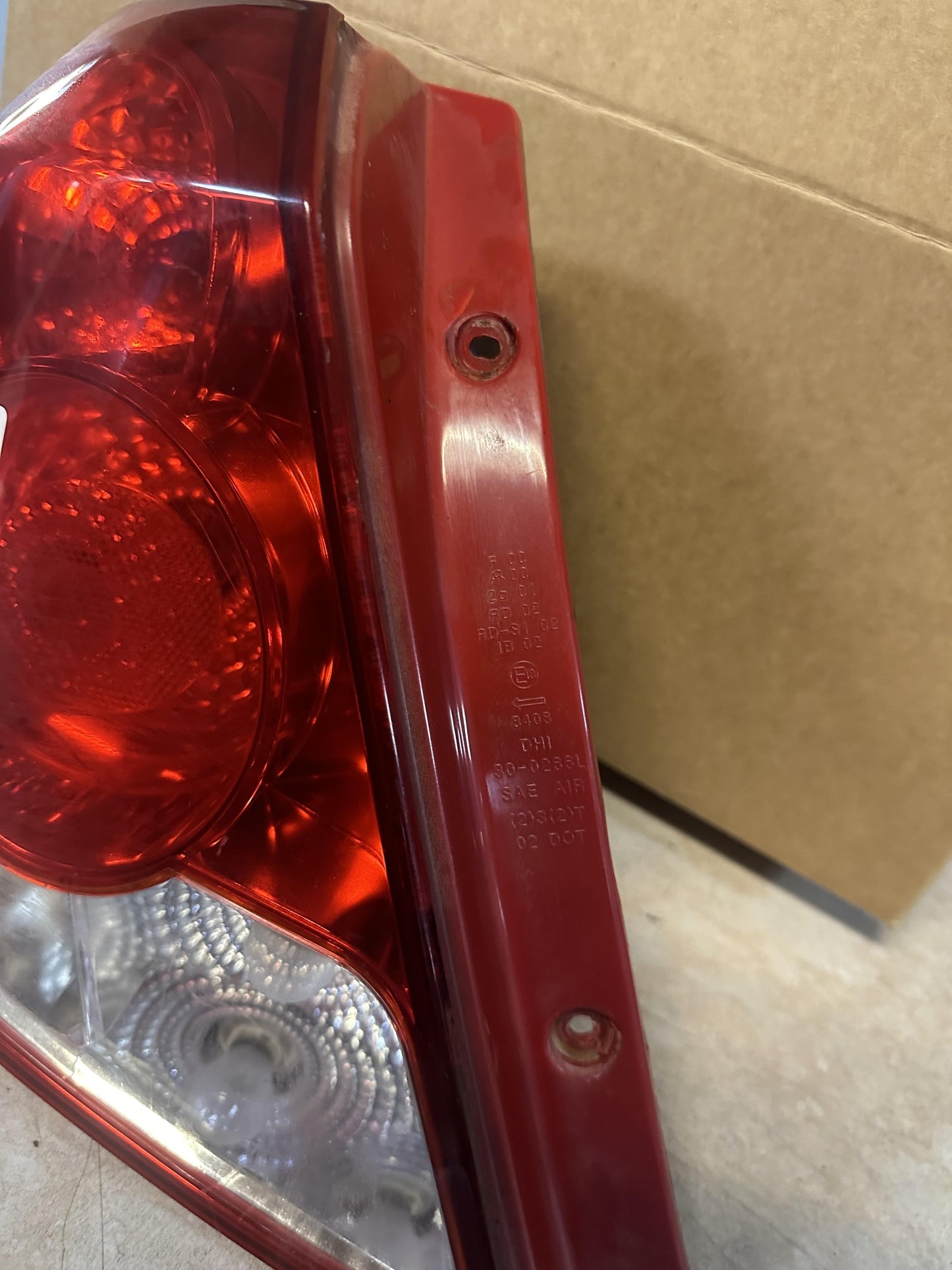 2006  Barina Left Taillight