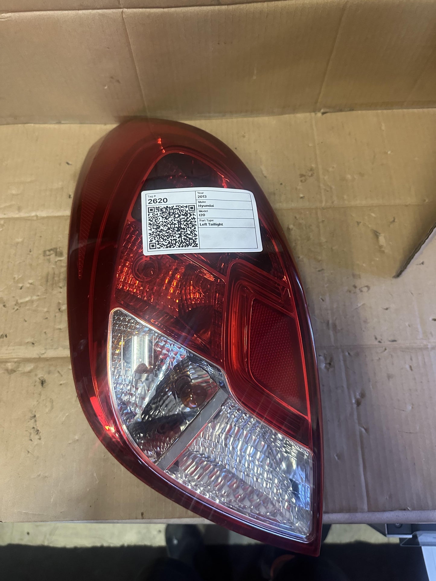 2013  PB Left Taillight