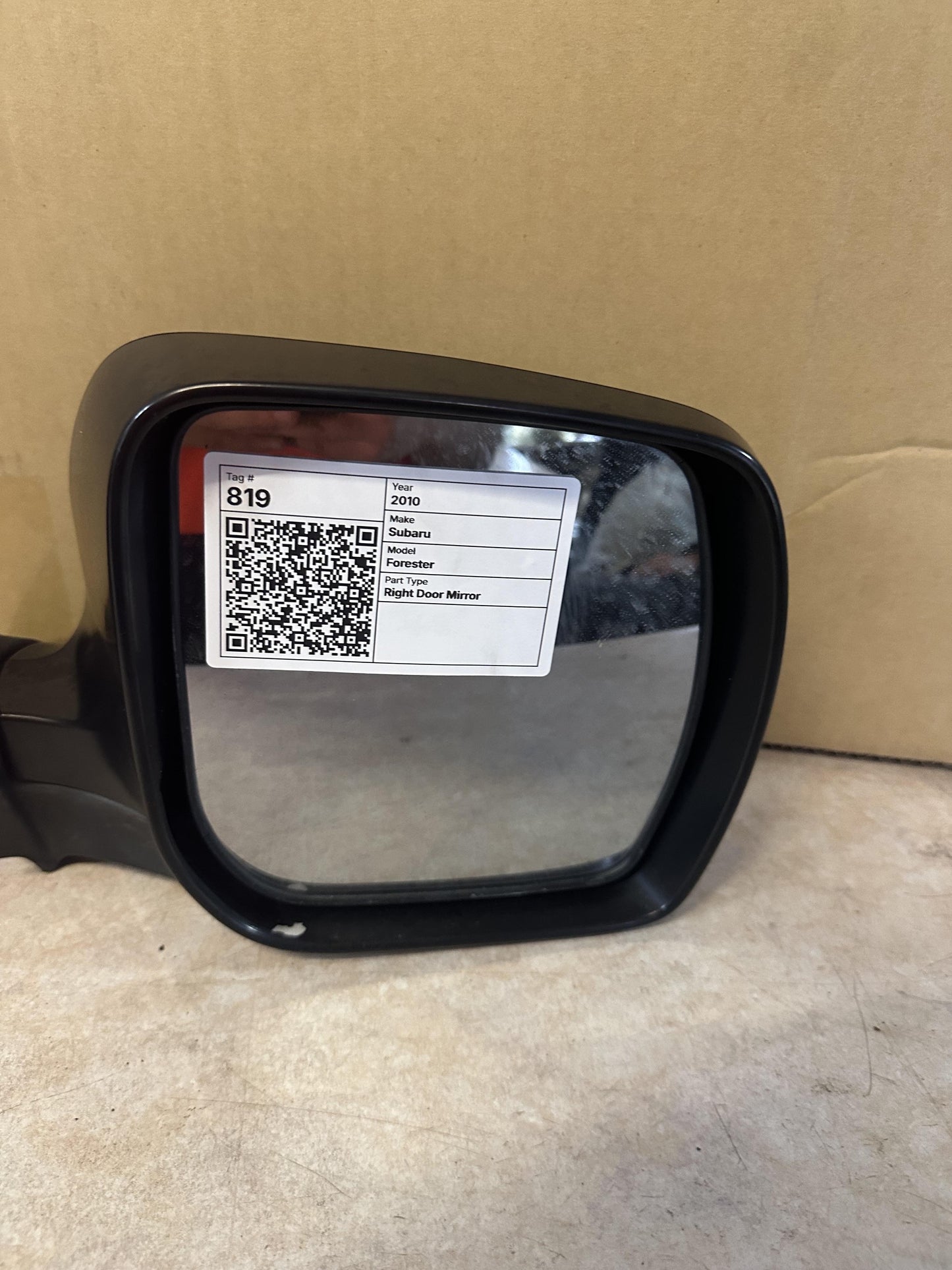 2010  Forester Right Door Mirror