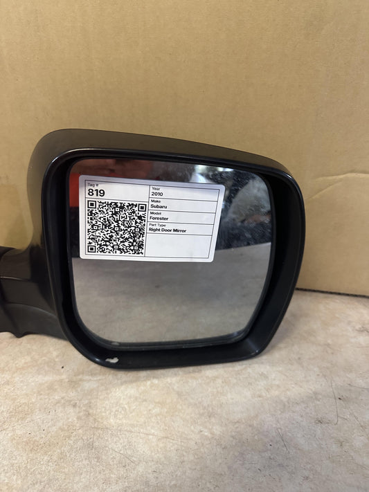 2010  Forester Right Door Mirror