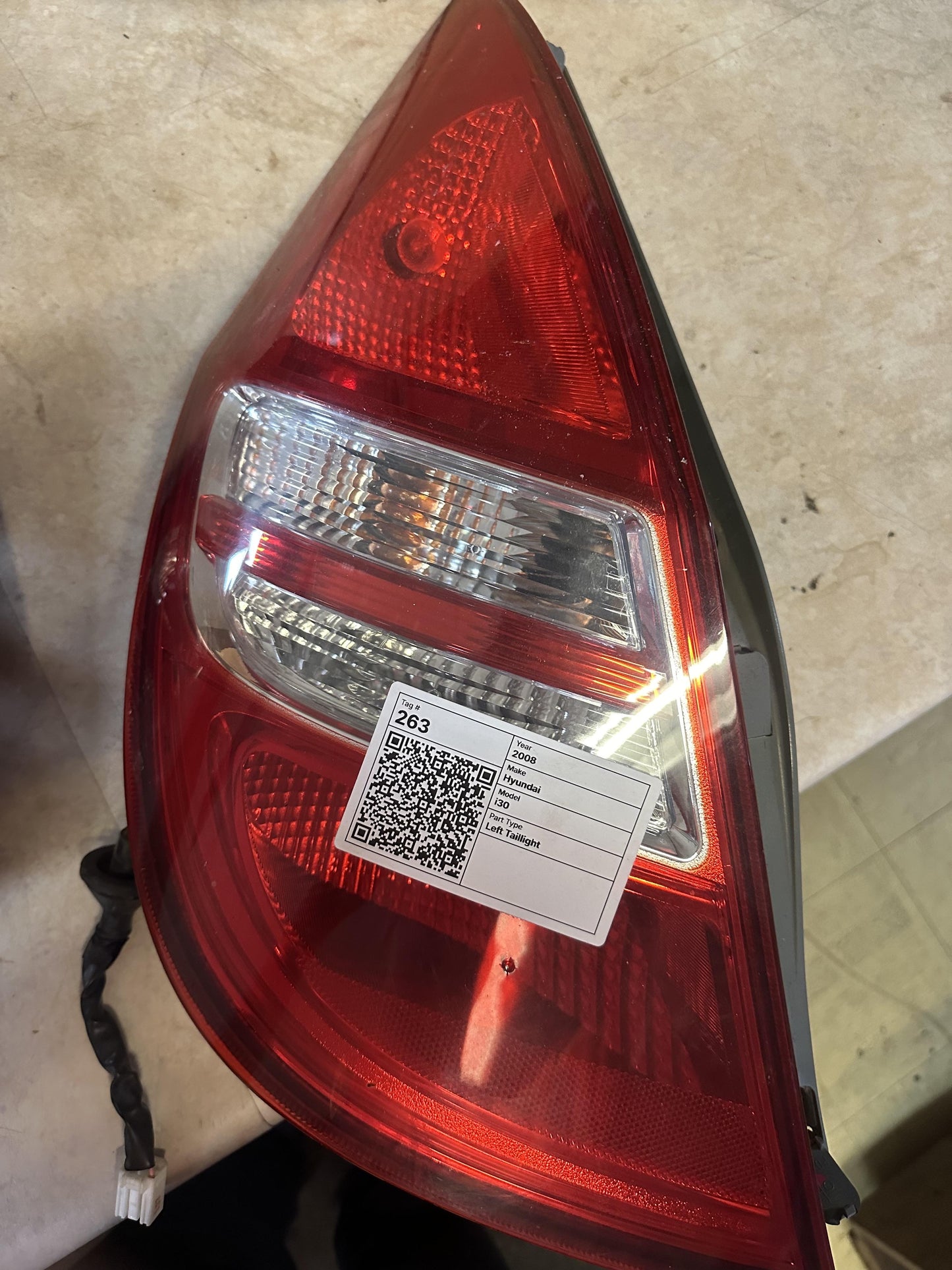 2008  i30 Left Taillight