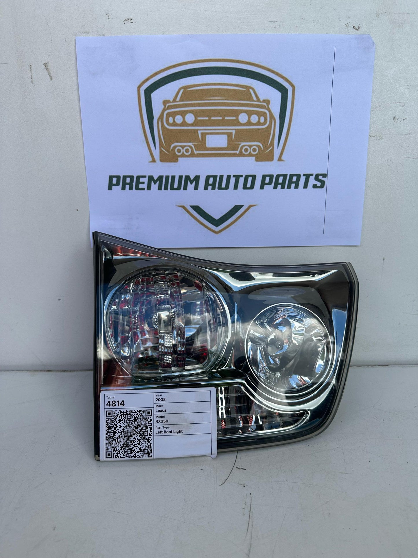 2008  U30 Left Boot Light