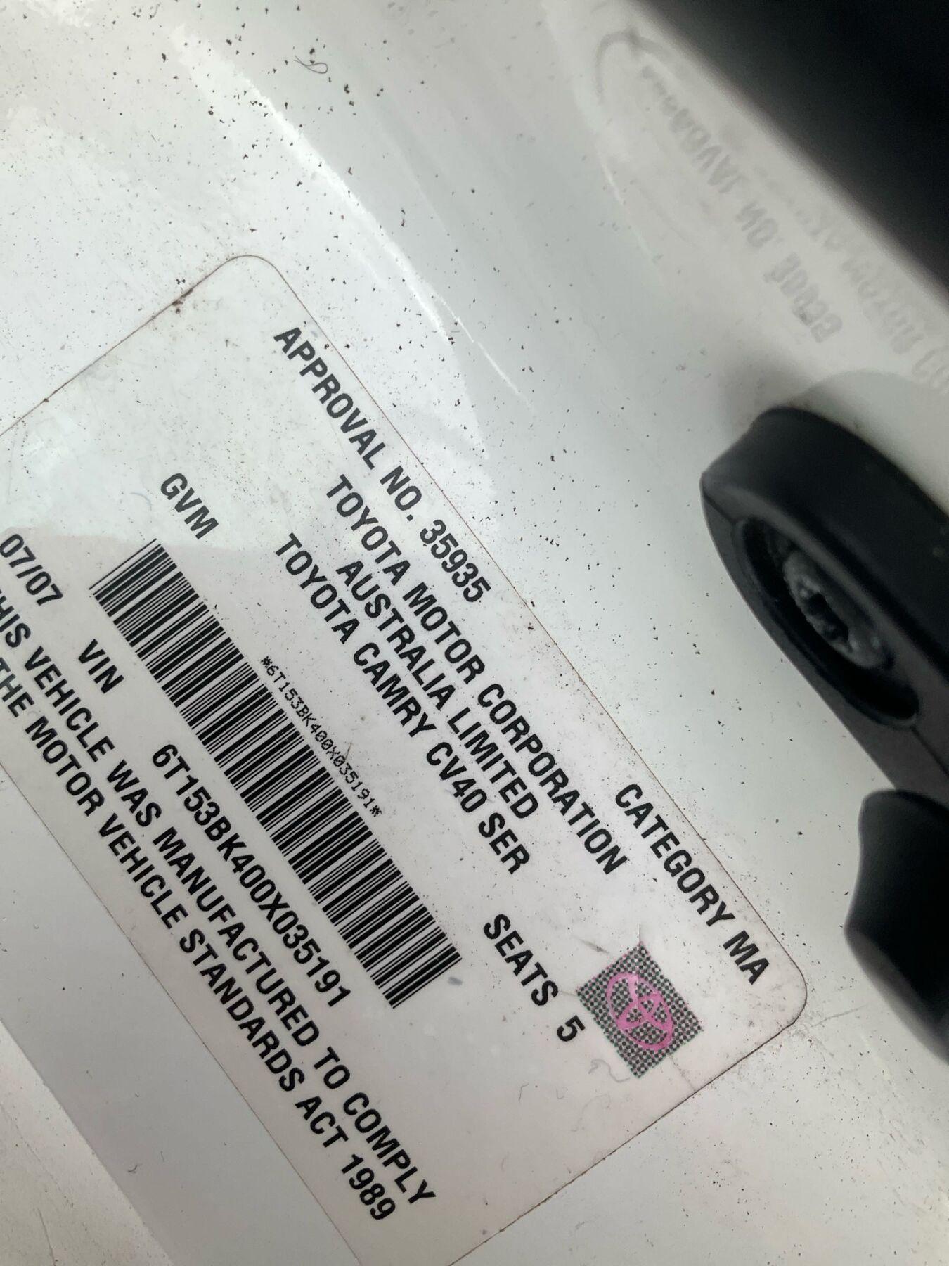 2007 Toyota Camry