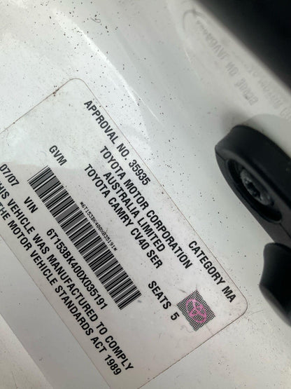 2007 Toyota Camry
