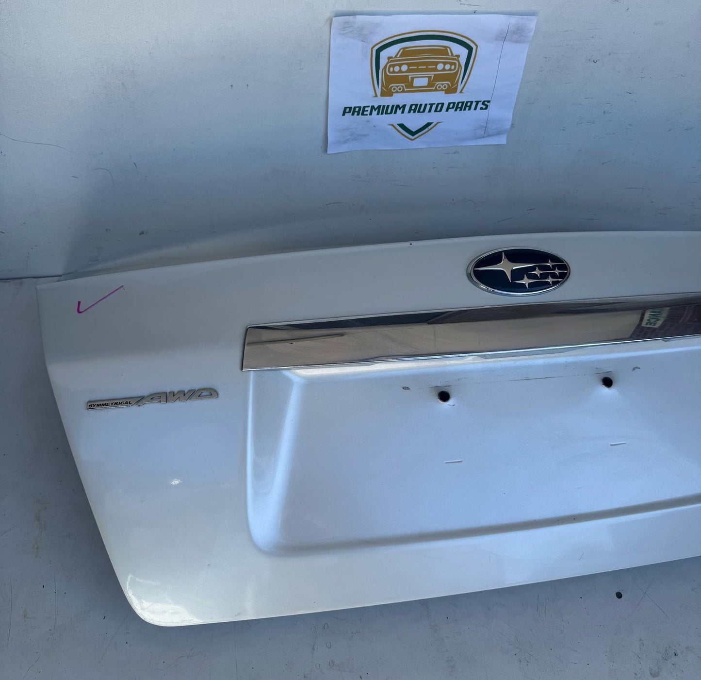 2010 Subaru Impreza Bootlid