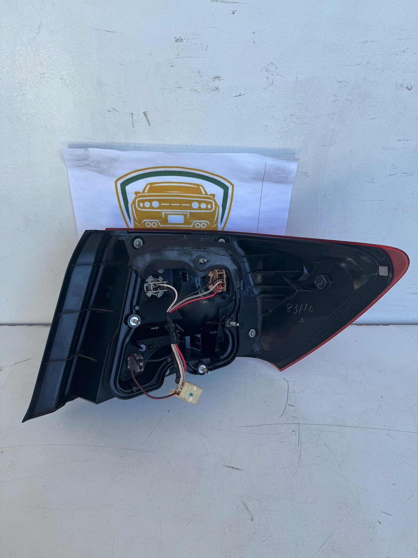 2010 Subaru Impreza Left Taillight