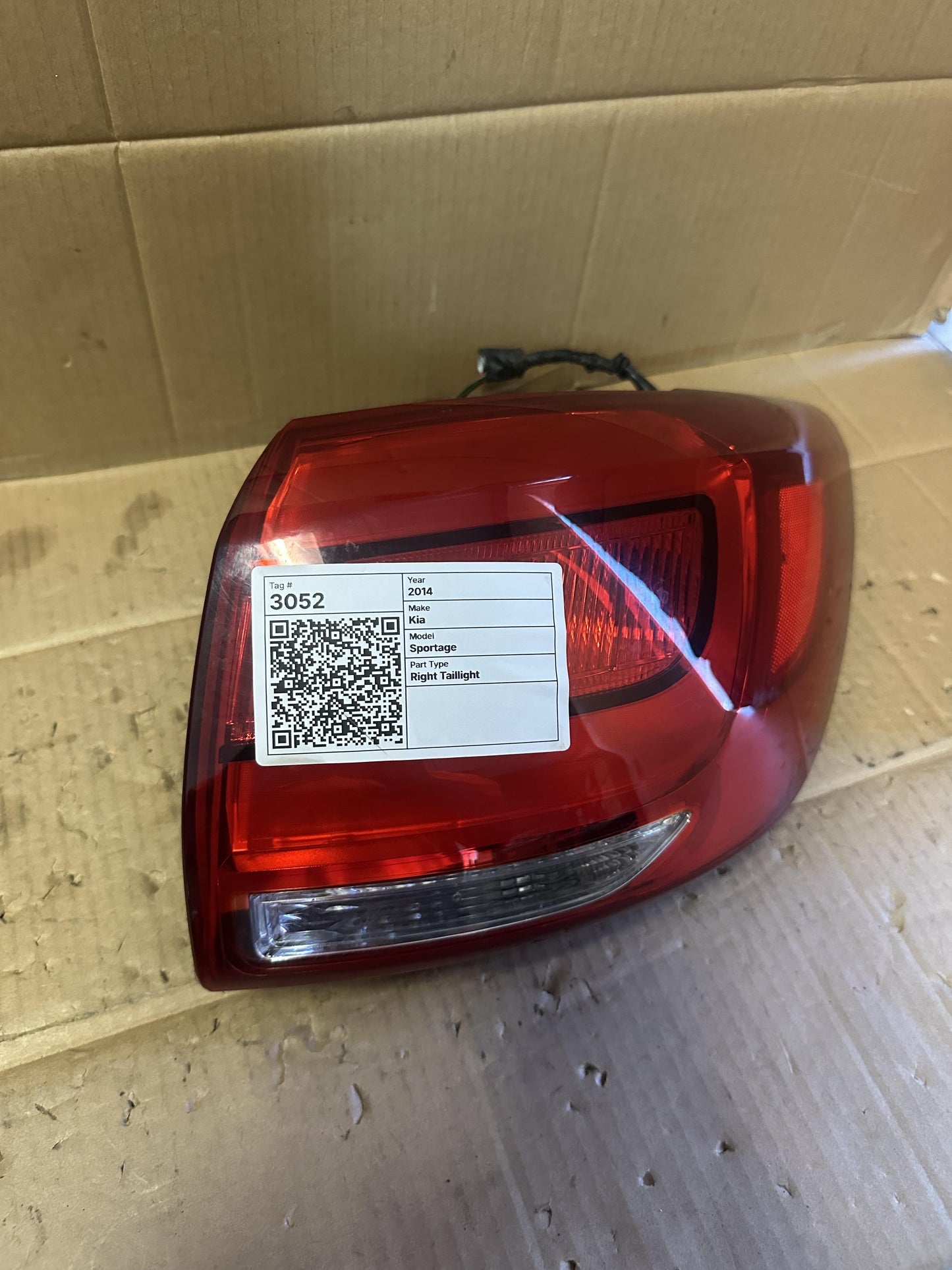 2014  SL Right Taillight