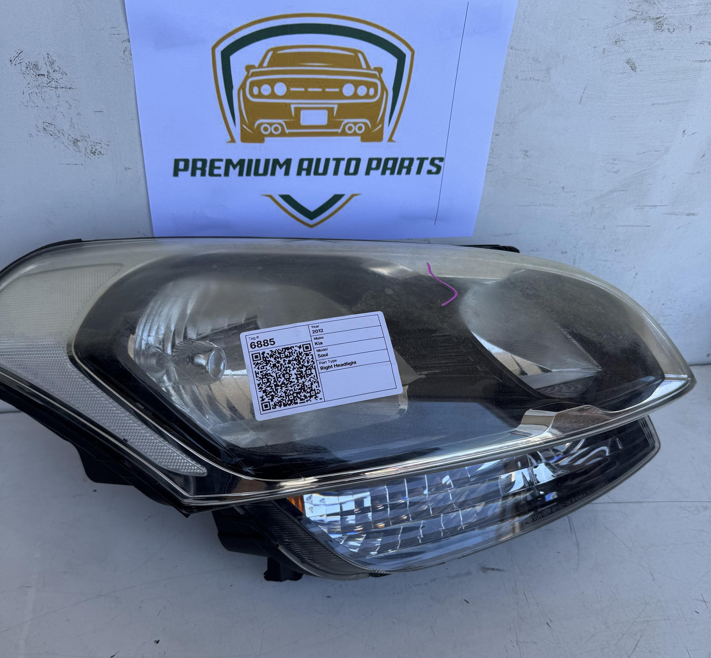 2012  I AM Right Headlight