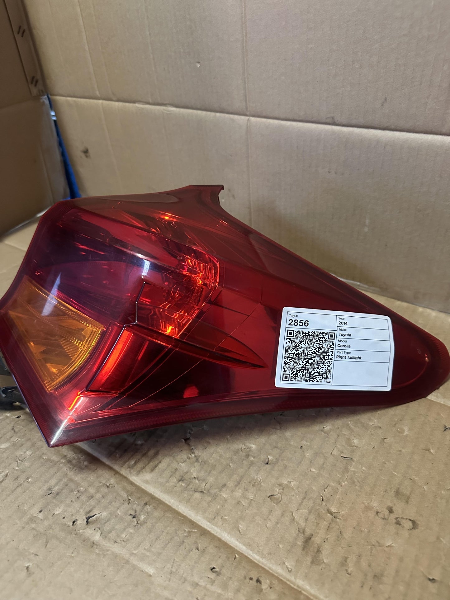 2014   Right Taillight
