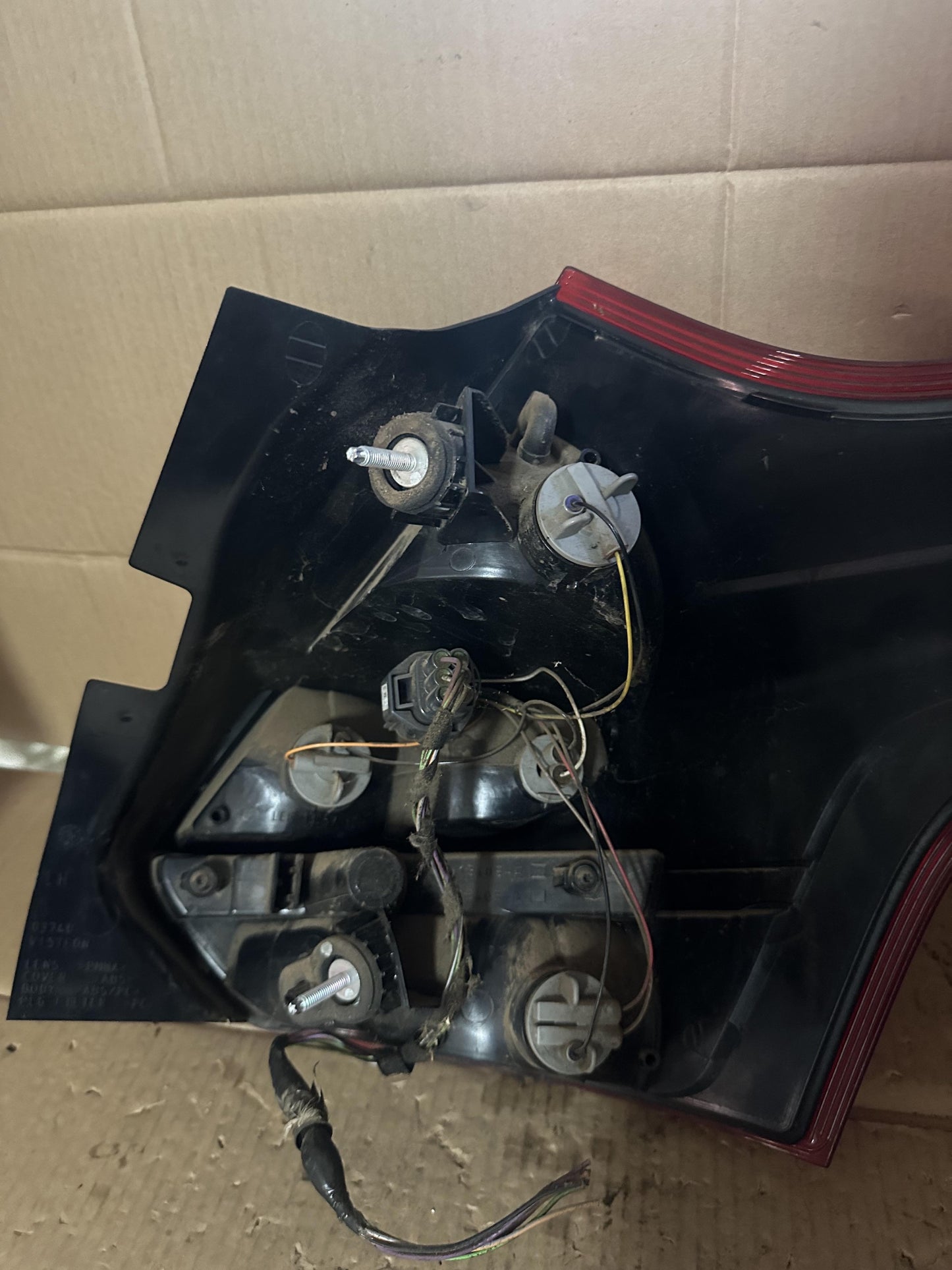 2012  III LW Left Taillight
