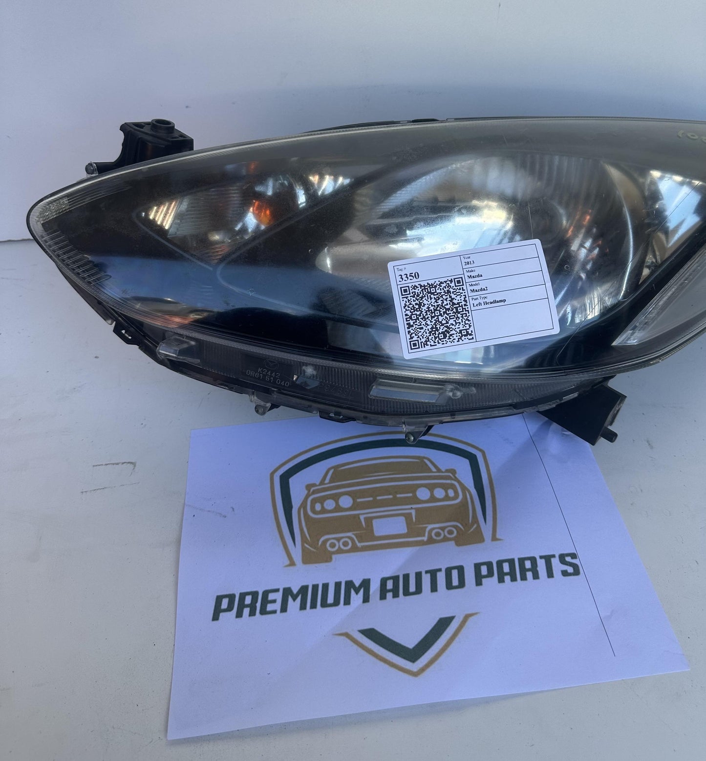 2013  II DE DH Left Headlight