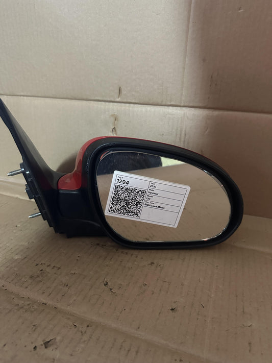 2010  I30 Right Door Mirror