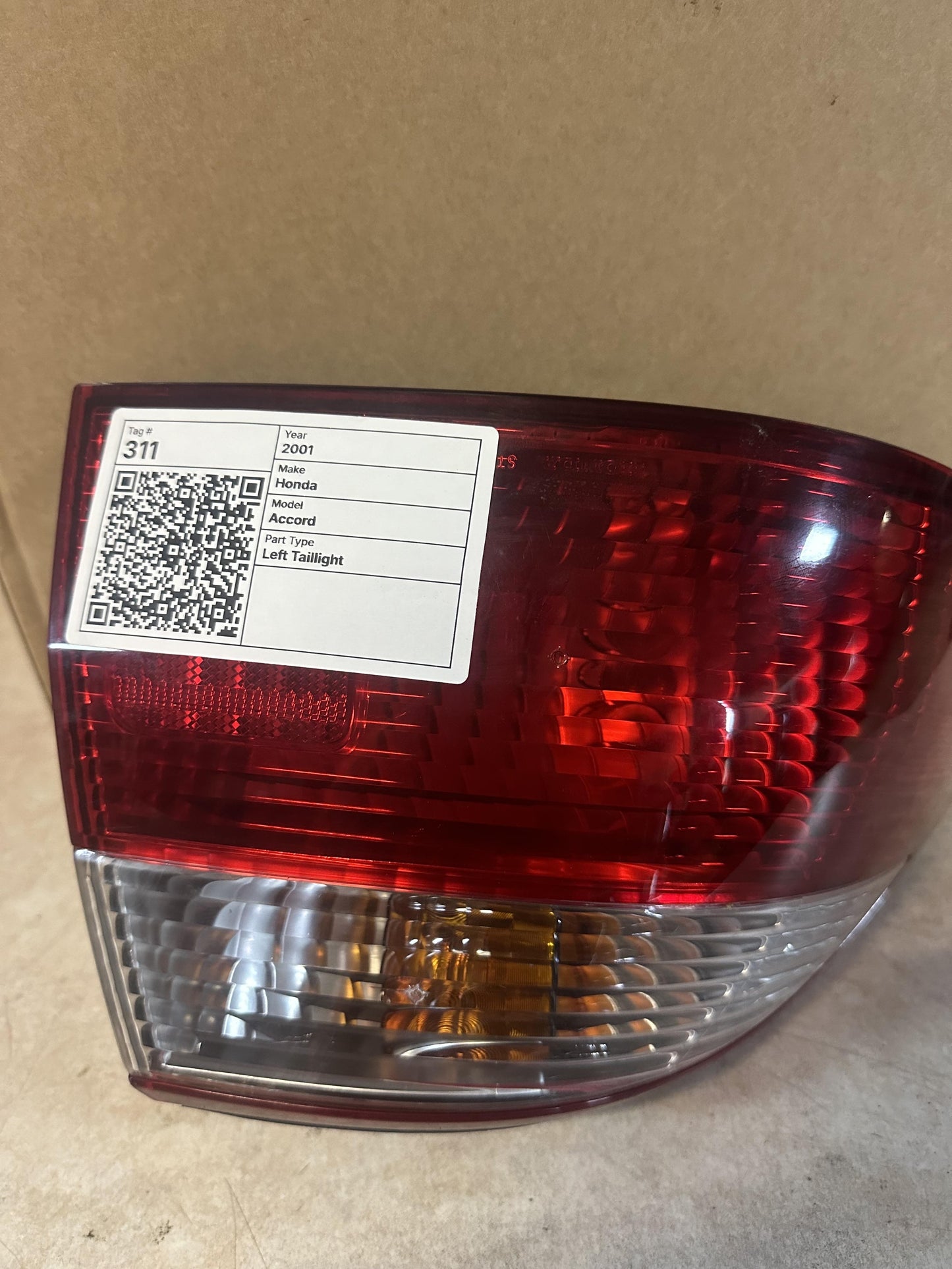 2001   Left Taillight