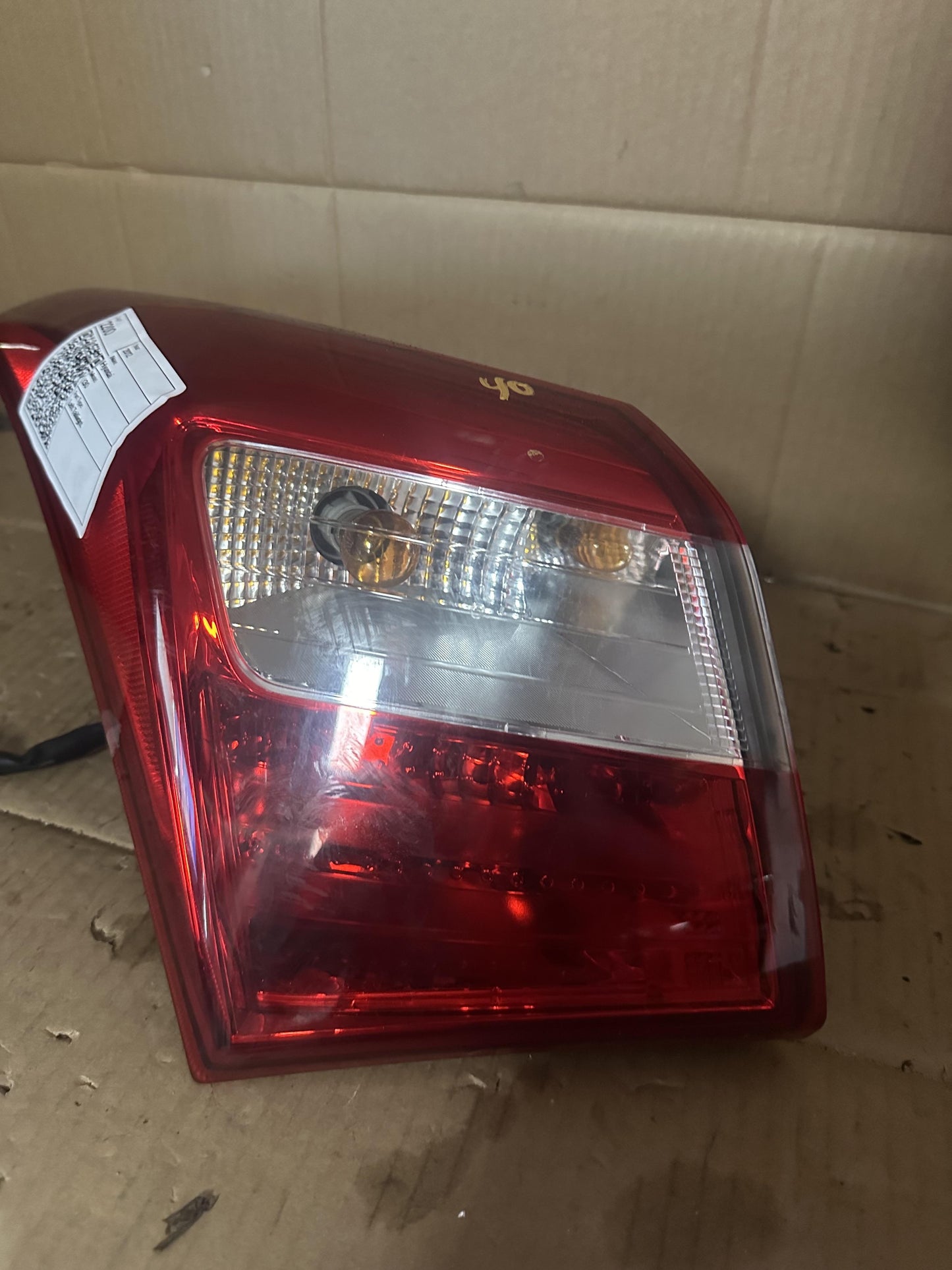 2012   Left Taillight