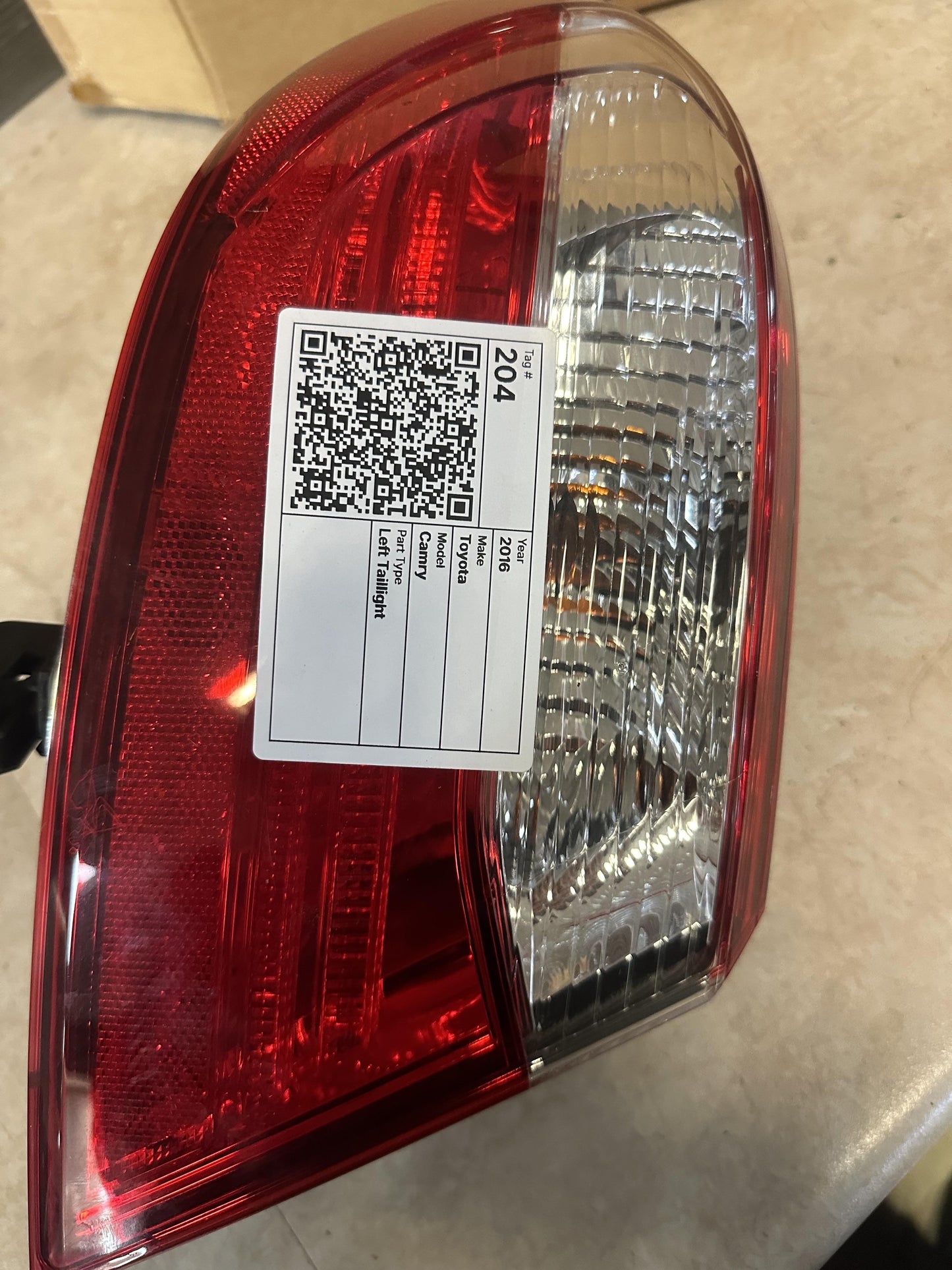 2016  ASV50R Left Taillight