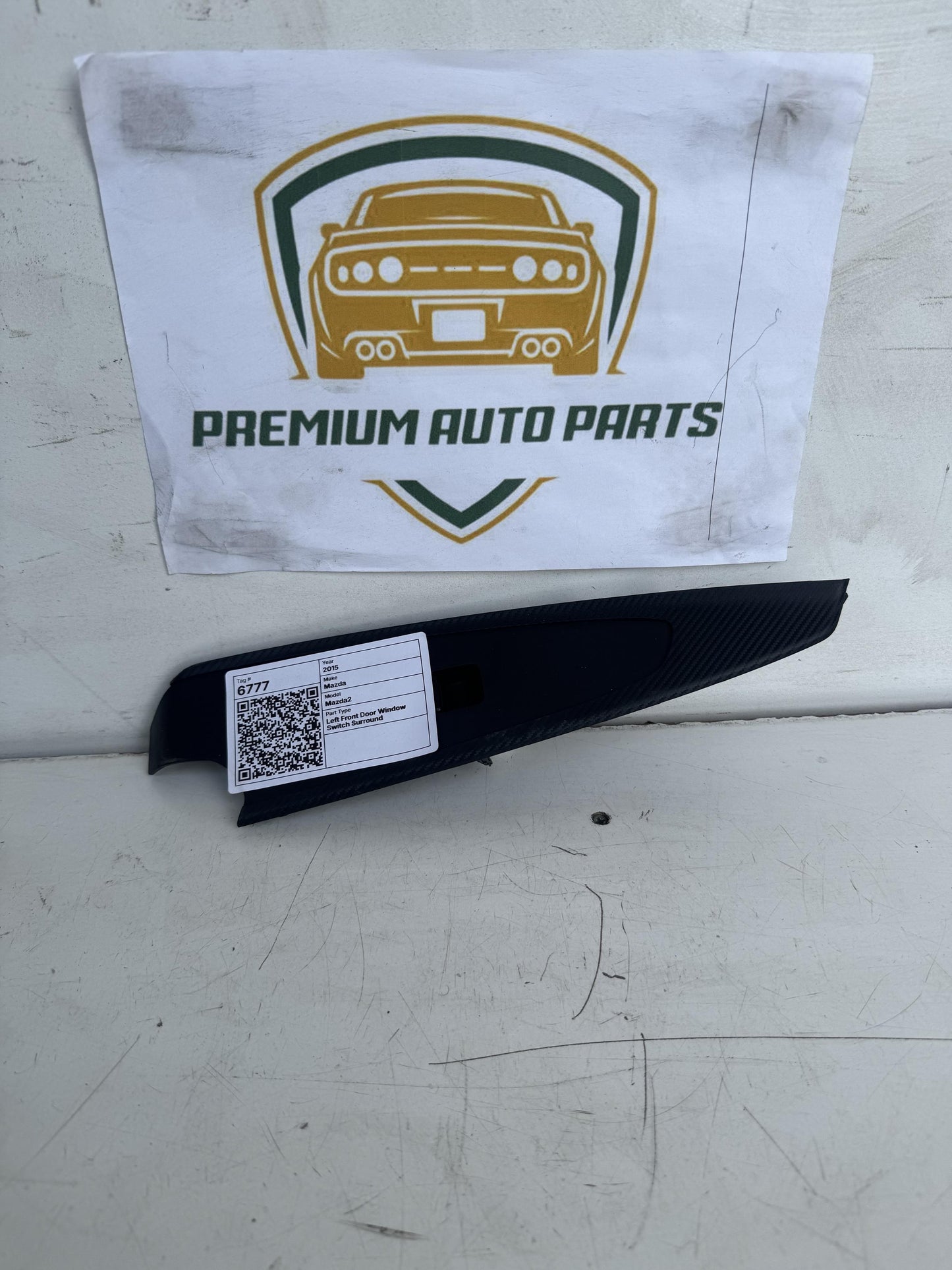 2015   Left Front Door Window Switch Surround
