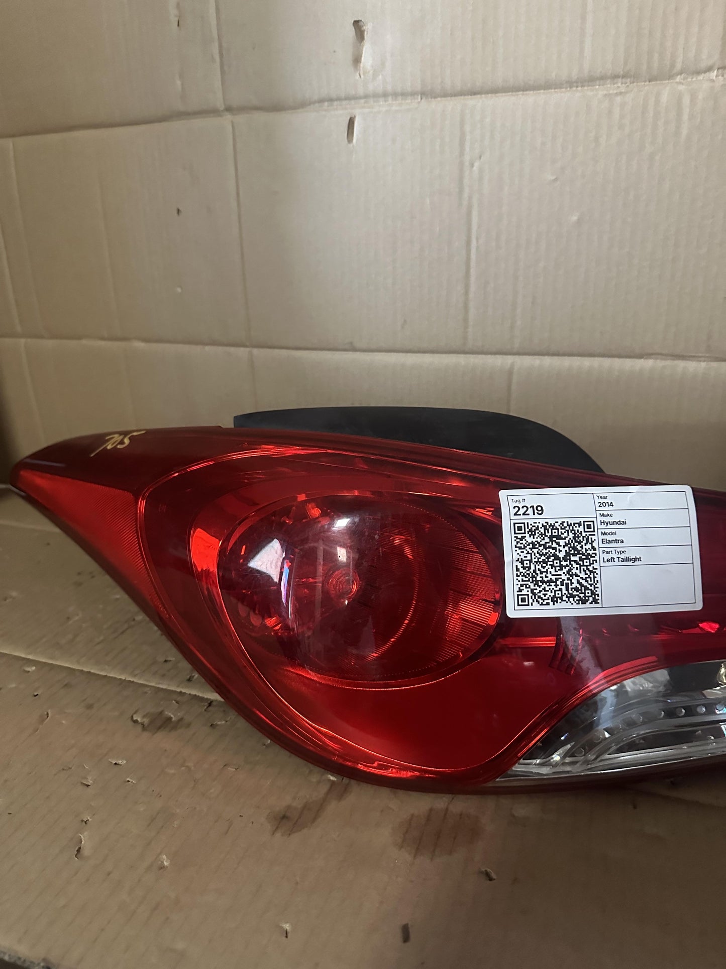 2014  MD Left Taillight