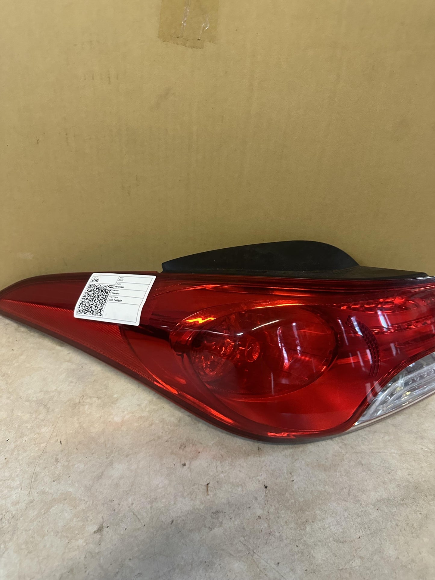 2011  MD Left Taillight