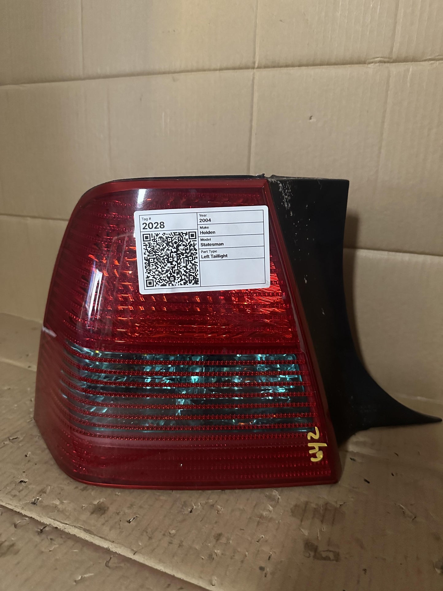 2004  WK Left Taillight