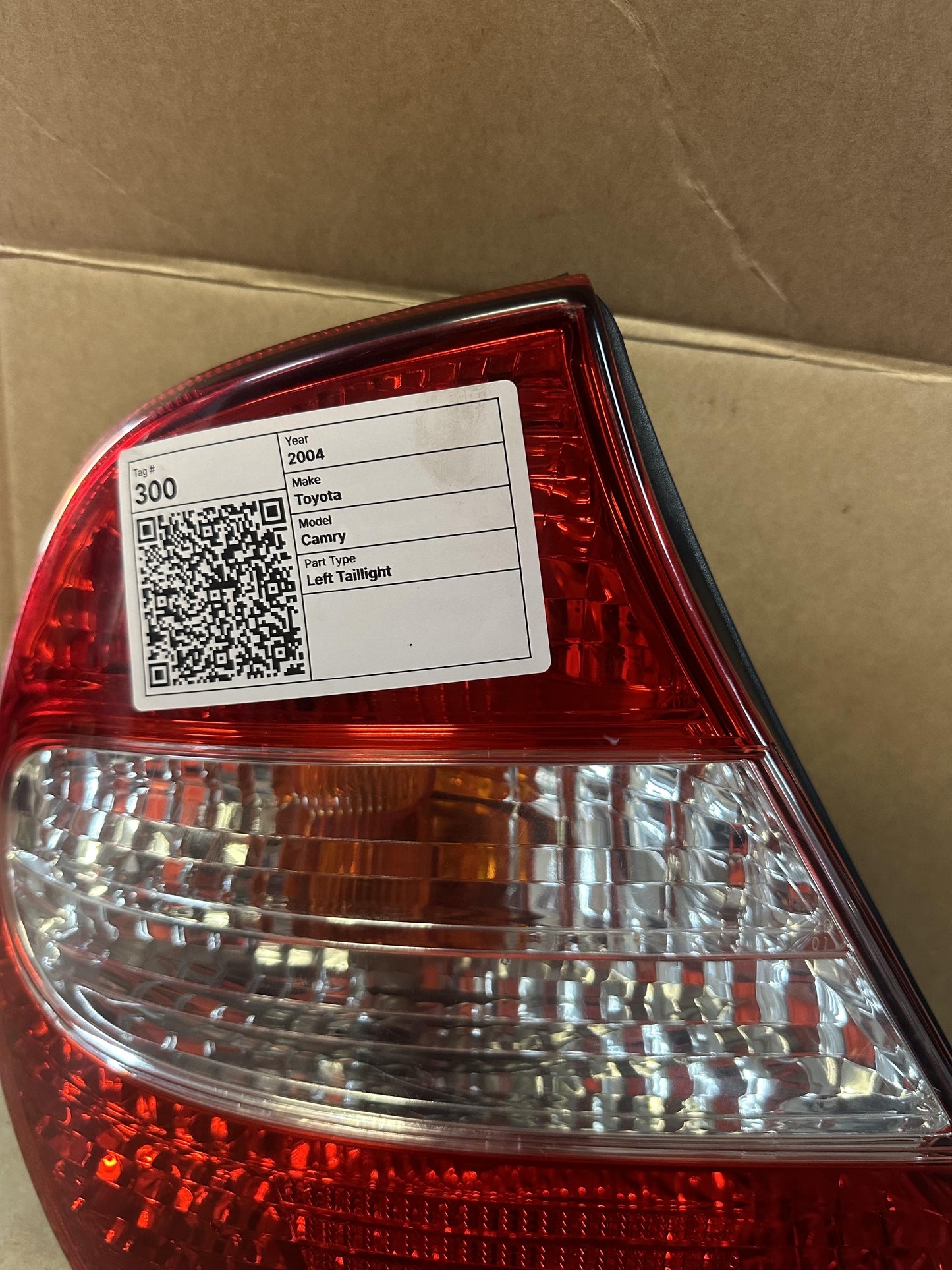 2004   Left Taillight